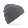 Organic cotton winter hat - mod. B50:Graphite Grey, 100% cotton, One Size